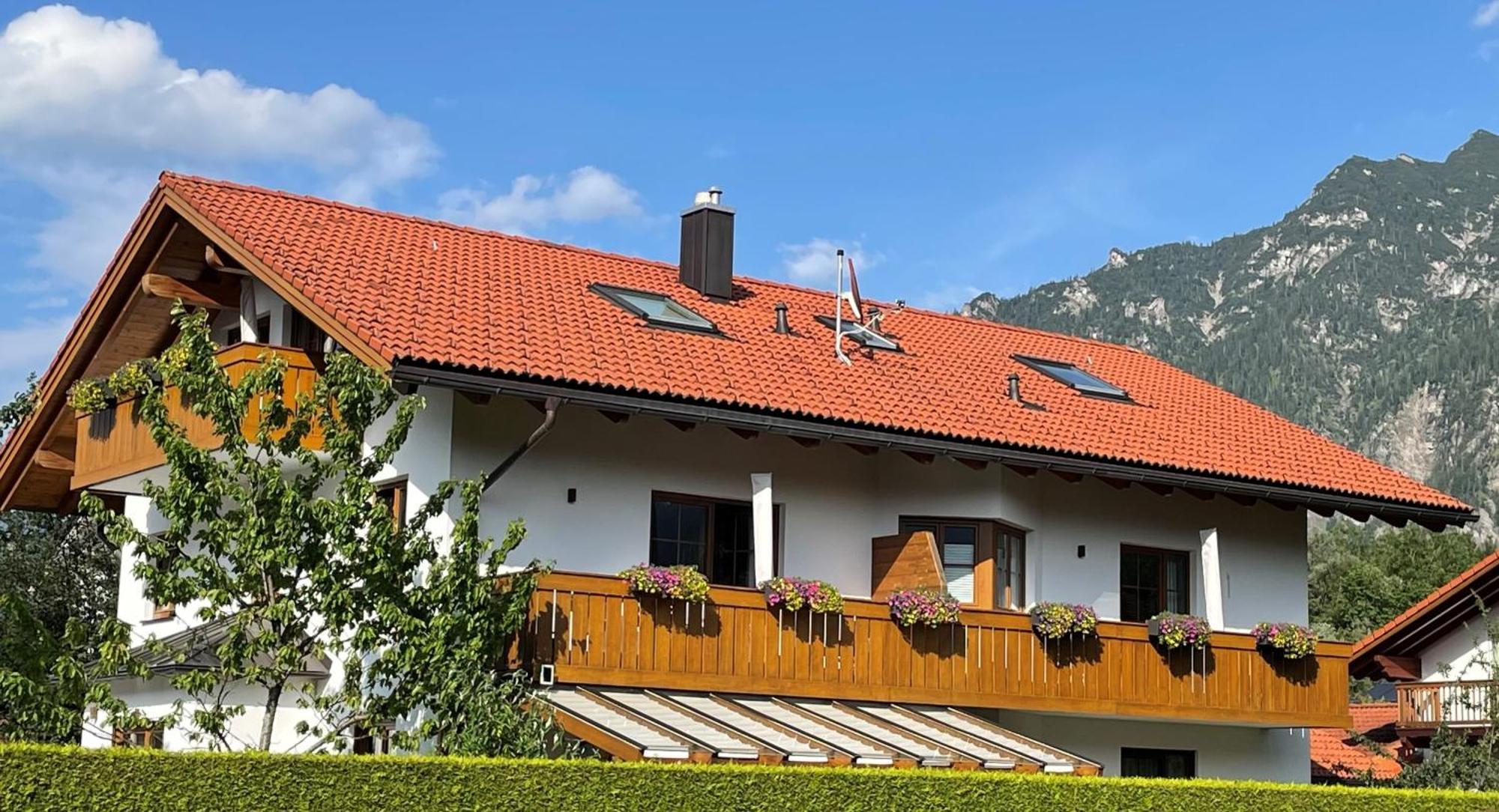 אובראו Das Bergquartier - Ferienwohnung Zugspitze מראה חיצוני תמונה